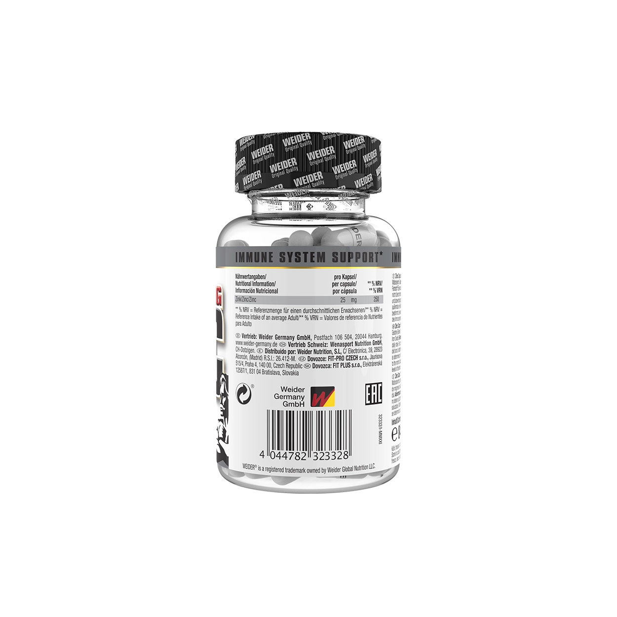 Strong Zinc Caps